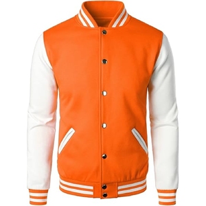 Chaqueta universitaria con logotipo personalizado de calidad superior con bordado CollegeBaseballjacket para hombres - Product Image 1