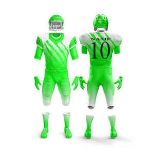 Vêtements de football américain universitaire personnalisés OEM disponibles couleurs personnalisées taille et logo uniforme de football d'équipe drapeau football - Product Image 1