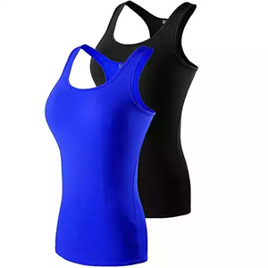 Débardeur de sport pour femme en polyester/spandex de qualité supérieure, impression de logo personnalisée, léger, respirant, écologique - Product Image 4