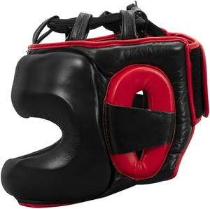 Bes คุณภาพการ์ดหัวมวยการฝึกอบรมแบบเต็มหน้าเกียร์หัวแบบกําหนดเองการฝึกมวยการป้องกันใบหน้าแบบป้องกันใบหน้าสําหรับมวย - Product Image 5