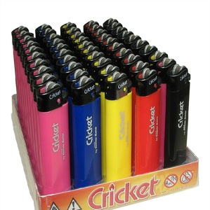 เตาแก๊สพลาสติกแบบเติมได้สำหรับบุหรี่ไฟแช็คจิ้งหรีดแบบใช้แล้วทิ้งโลโก้ออกแบบได้ตามที่ต้องการ - Product Image 4