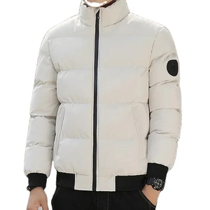 Veste polaire décontractée pour hommes avec logo personnalisé Veste d'hiver respirante à fermeture éclair OEM Veste pour hommes personnalisée du fabricant en gros - Product Image 3