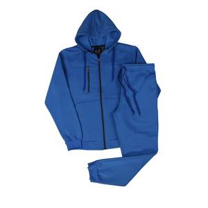 Otoño e Invierno para hombre, nueva sudadera con capucha de Color sólido y pantalones, conjunto de dos piezas, conjunto deportivo informal de moda, talla, chándal para hombre - Product Image 4