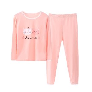 ชุดเสื้อผ้าเด็กผู้หญิงลายสัตว์วินเทจ-ผ้าคอร์ดูรอย 100% ผ้าฝ้าย - Product Image 2