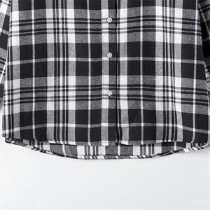 Camisa de Franela a Cuadros de Manga Larga 100% Algodón, Casual, de Moda, Personalizada, de Primera Calidad, al por Mayor para Hombre, 2026 - Product Image 5