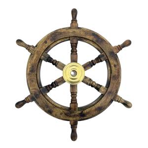 100% roue de bateau nautique faite à la main Durable meilleure qualité roue de bateau prix compétitif bateau Titanic roue de Logo personnalisé meilleur prix - Product Image 5