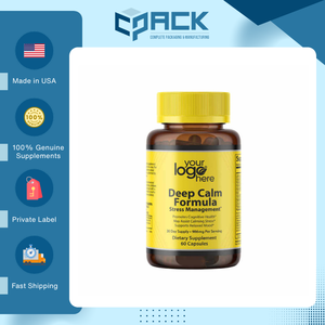 Cápsulas de Extracto de Rhodiola para Adultos, Fabricadas en EE. UU., Excelente Calidad, Logotipo Personalizado OEM, Suplemento Dietético Deep Calm, el Mejor - Product Image 2