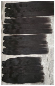 Cabello Humano Virgen Indio Remy Real, Sin Procesar, Natural, Suave, Ligero, Ecológico, Ondulado, Liso, Rizado - Product Image 4