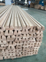 Rampe d'escalier en bois de chêne rouge massif 6310P, la plus vendue, taille personnalisée 5x44,7 mm, profilé, écologique, durable, protection de sécurité pour
