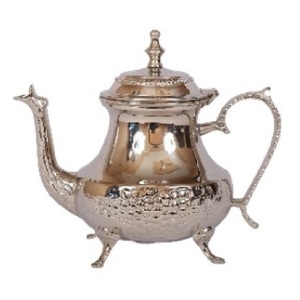 Tetera de metal hecha a mano con acabado antiguo Restaurante Catering Utensilios para servir para tetera - Product Image 3