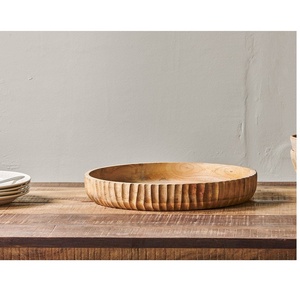 Top Selling Mango <b>Wooden</b> Double Layer <b>Ball</b> Tray New Design with Polished Technique Disposable Feature - Product Image 1