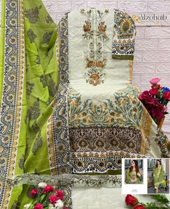 Salwar Kameez en coton fantaisie de style indien pakistanais très demandé, vêtements ethniques, dernière collection exclusive, produit le plus vendu pour femmes pour l'Aïd - Product Image 1