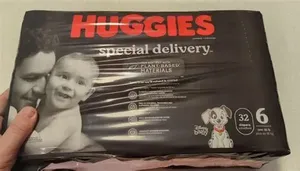 ผ้าอ้อมเด็กสำเร็จรูปแบบพิเศษ ไซส์ 5 (มากกว่า 27 ปอนด์) 44 ชิ้น ปราศจากน้ำหอม ป้องกันการรั่วซึมแบบ 3 มิติ ผลิตจากผ้าฝ้าย ป้องกันการแพ้ พร้อมลายปัก - Product Image 3