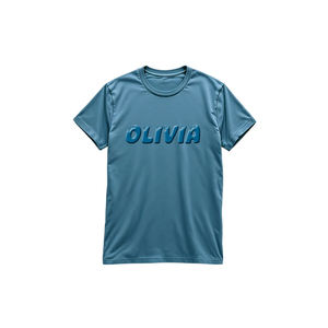 Latest Design O-Neck Puff Printing t <b>Shits</b> With Logo Wholesale Custom Logo 3D Puff Print <b>Men</b> T <b>Shirts</b> for Sale - Product Image 1