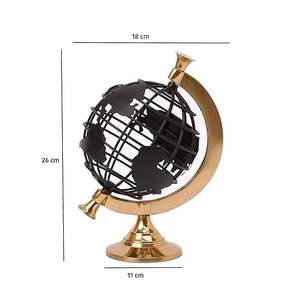 Hot Sale Custom Design Rotating Office Decoration Metal World <b>Globe</b> Metal <b>Globe</b> World <b>Globe</b> - Product Image 5