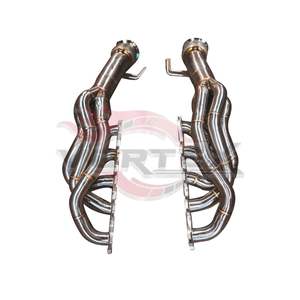 Tuyaux d'échappement en alliage de titane Vortex - soudure à l'échelle de poisson, épaisseur de 1,5 mm pour Lamborghini Huracan Performante/EVO/STO 5,2L - Product Image 4