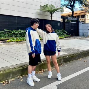 เสื้อมีฮู้ด & เสื้อกันหนาวสไตล์สตรีทเฮฟวี่เวตของผู้ชายเสื้อมีฮู้ดเทคนิคปักลายสีพื้นสำหรับฤดูใบไม้ผลิ - Product Image 6