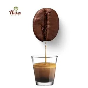 좋은 가격 볶은 커피 콩 고품질 커피 베트남 혼합 아라비카 Robusta 1kg 도매 커피 콩 준비 수출