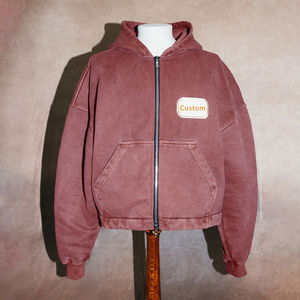 เสื้อฮู้ดซิปขายดี ราคาพิเศษ MOQ ต่ำ ผ้าและโลโก้สั่งทำได้ เสื้อฮู้ดผู้ชาย ระบายอากาศดี ปรับแต่งได้รวดเร็ว - Product Image 1