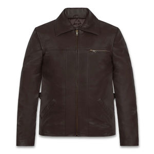 Chaqueta de Cuero para Hombre a Precios Accesibles, Ligera, de Primera Calidad, con el Mejor Diseño, Chaqueta de Cuero para Hombre de Alta Calidad, Chaqueta de Invierno - Product Image 1