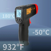 Termometer Digital Uni-T UT306S Non-Kontak Industri Pengukur Suhu Inframerah Laser 50-500 Tester Pistol Suhu