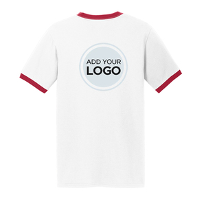 T-shirt Ringer Rouge Blanc - Product Image 1
