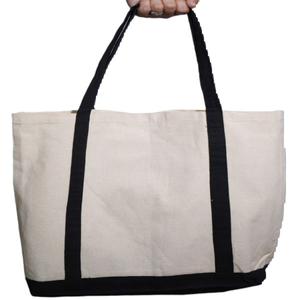 Sac fourre-tout en toile de coton 100% biologique, naturel, écologique, réutilisable, bon marché, avec logo personnalisé, tendance, pour le shopping - Product Image 2