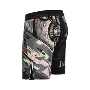 Pantalones Cortos de MMA Casuales para Hombre, Tallas Personalizadas, Sólidos, Transpirables, de Secado Rápido, para Boxeo y Artes Marciales, Colores Personalizados, Envío DDP - Product Image 5