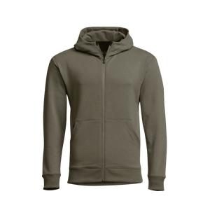 Sweat à capuche d'hiver de style urbain de haute qualité avec poignets élastiques et fermeture éclair pour hommes Vente en gros Coupe moderne Streetwear d'hiver Sweat à capuche unique - Product Image 2