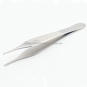 Pince à épiler de précision en acier inoxydable au toucher délicat utile professionnel de haute qualité pour l'opération pince à épiler chirurgicale - Product Image 5