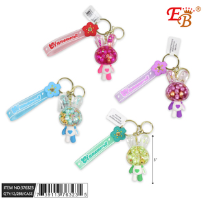 พวงกุญแจตุ๊กตากระต่าย 3 ตัว รุ่น 376323 รุ่น 288/24/12PC/CS คอลเลคชั่น - Product Image 1