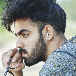 Digitalome EP-71 <b>Wireless</b> In-Ear <b>Headset</b> with <b>Microphone</b> Waterproof Features for Gaming Computers Mobile Phones White for Travel - Product Image 5