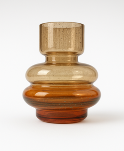 Jarrón de cristal en relieve moderno, diseño Floral Vintage, jarrón de mesa para boda, florero decorativo artístico - Product Image 3