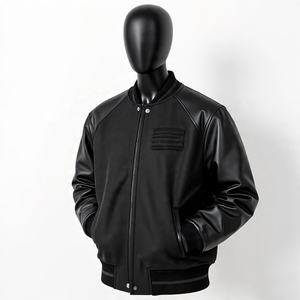 Veste universitaire personnalisée Bomber unisexe de haute qualité avec logo brodé et écusson en laine mélangée pour hommes - Product Image 1