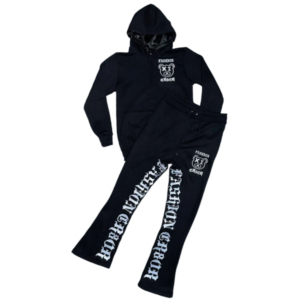 Fabricant de vêtements survêtement hommes poids lourd de haute qualité et unisexe personnalisé bouffée impression Logo survêtements pour hommes ensemble - Product Image 2