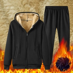 מותאם אישית גברים של טרנק windbreaker תלבושות לגברים סט כותנה ערכת ספורט מסלול zip למעלה מחליפות רוח לגברים - Product Image 2