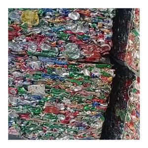 Venta al por mayor de chatarra de aluminio UBC limpia (99.99% Al contenido) latas de bebidas usadas de grado superior para fundición reciclaje exportación internacional - Product Image 1