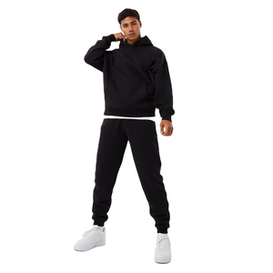 Conjunto de chándales de invierno de talla grande transpirable para fabricantes de ropa personalizada, ropa unisex para hombre a precio - Product Image 1