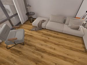 แผ่นรองพื้นพลาสติก SPC ขนาด4มม. 5มม. 6มม. 22ล้านนิ้วพร้อมแผ่น IXPE/EVA 1มม. กันน้ำกันลื่น - Product Image 6