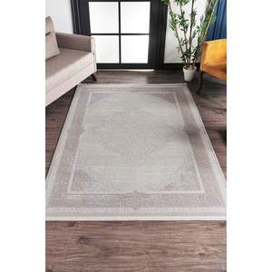 Nora Comfort 7396 Alfombra tejida acrílica con flecos rectos Estilo clásico Altura de pila media Origen de pavo - Product Image 4