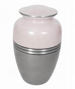 Urna Funeraria de Metal Estilo Americano para Cenizas Humanas, Acabado Colorido, para Adultos, Uso Funerario, Urna de Cremación - Product Image 1