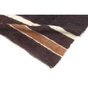 4x5.6 ft Turkish Rug, Accent Vintage Rug, <b>Brown</b> Patchwork Rug - Product Image 5