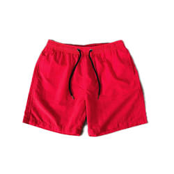 Shorts de Baño para Hombre al por Mayor, Diseño Nuevo, con Cordón Ajustable, Logotipo Personalizado, Color Sólido, Transpirables, para Verano - Product Image 2