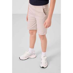 Ensemble de shorts chino en coton pour garçons TOMMYLIFE, coupe ample, tissé, léger et flexible - Bleu marine, gris pierre et noir, modèle 11278 - Product Image 3