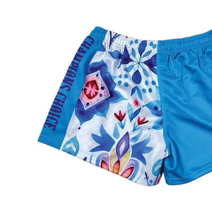 Pantalones Cortos de Rugby Unisex con Sublimación Personalizada de Diseño Nuevo, con Bolsillos con Cremallera, para Trabajo Agrícola - Product Image 6