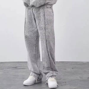 Chándal Deportivo para Hombre, Estilo Lavado Ácido, Tejido Suave, para Uso Casual y al Aire Libre - Product Image 4