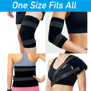 Langanhaltende Kühlpackung für Knie mit Eisgitter-Gel-<span class=keywords><strong>Design</strong></span>, Wiederverwendbare Gel-Kühlpackung, Kältetherapie zur Linderung von Beschwerden in den Ellbogen - Product Image 3