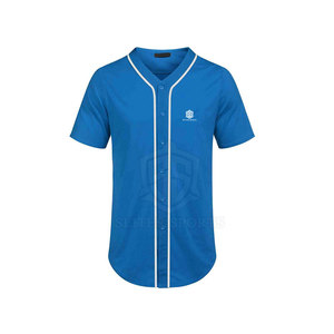 Conjuntos de ropa deportiva de talla grande personalizados unisex camisetas de uniforme de béisbol transpirables Número de nombre personalizado para adultos deportes de hombres - Product Image 2