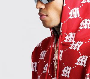 Venta al por mayor chándales hombres personalizado Puff estampado Sudadera con capucha 300gsm peso pesado lavado Sudadera con capucha ropa de diseñador para ropa de hombre - Product Image 3