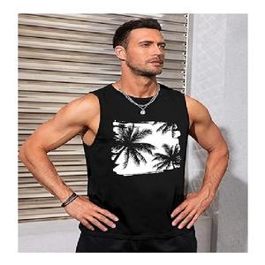 Nueva camiseta sin mangas disponible de alta calidad Cómoda Camiseta 100% de algodón con estampado de un solo Jersey Color sin mangas Mejor precio en Bangladesh - Product Image 4